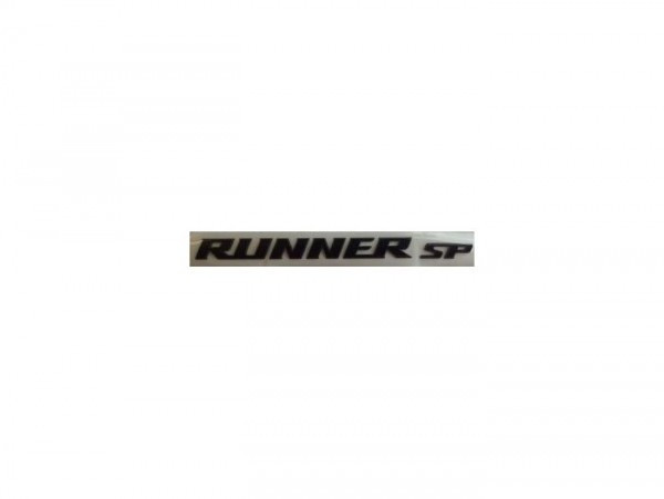 Sticker Runner SP (zwart) Piaggio- Gilera Runner RST - rood Hopi (859)