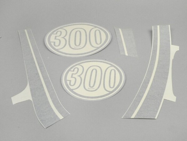 Sticker Set Vespa Super 300 Vespa Gts  Blue