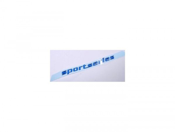 Aufkleber "sport Series" Piaggio Piaggio Nrg Power  Alu Effect (682)