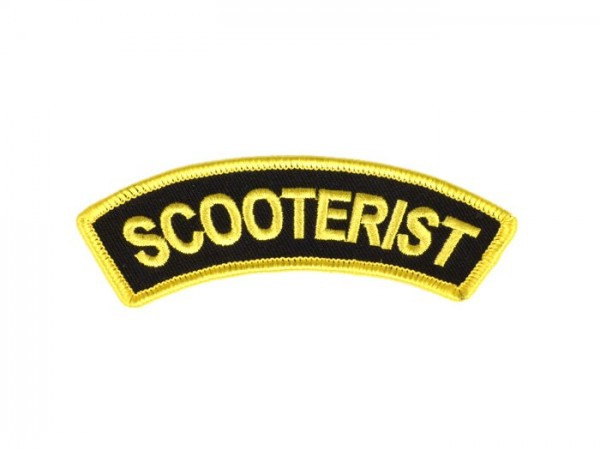 Patch Scooterist  100x35mm