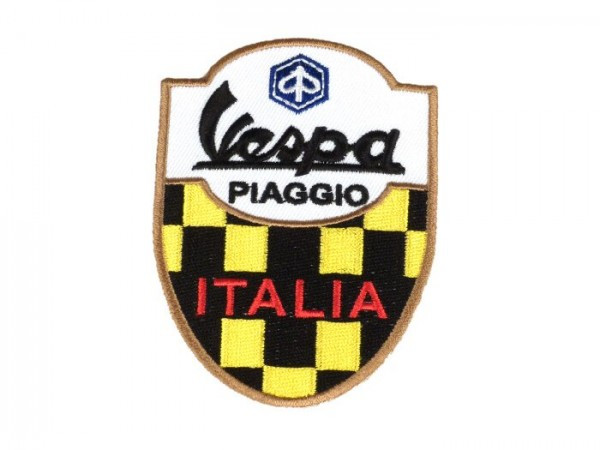 Patch Vespa Piaggio Italia  65x85mm