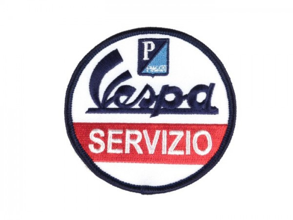 Patch Vespa Servizio  Ø=79mm