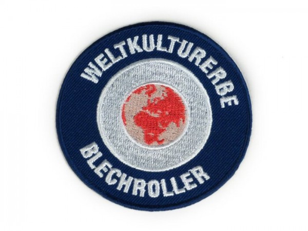 Patch Weltkulturerbe Blechroller