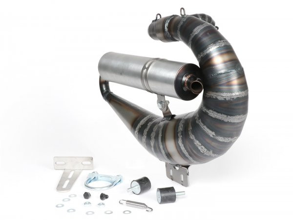 Exhaust Egig Performance Mamba S Ø=32mm (5460mm Stud Spacing), Screwed Xxl Rear Silencer (Ø70mm)