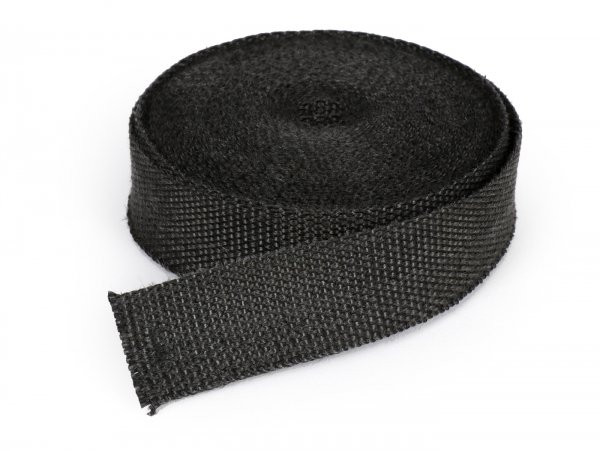 Exhaust Insulating Wrap Silent Sport, Black 10m X 30mm