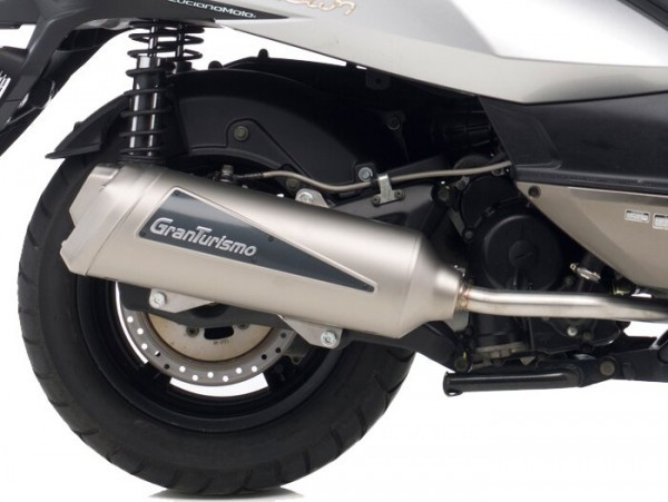 Uitlaat Leovince Granturismo  Rvs (kymco)