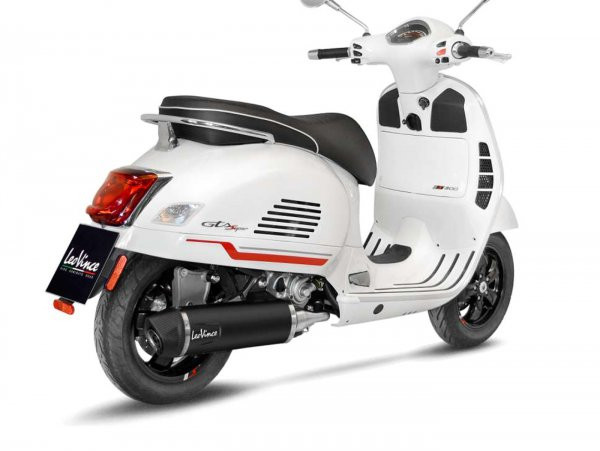 Exhaust Leovince Nero Full Exhaust  Stainless Steel Black