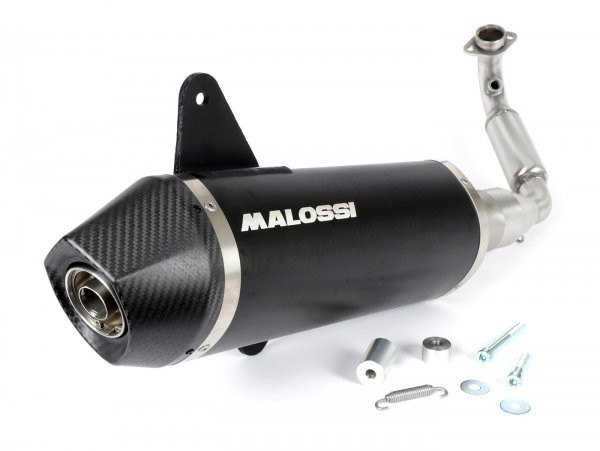 Exhaust Malossi Rx Homologated, Black Edition