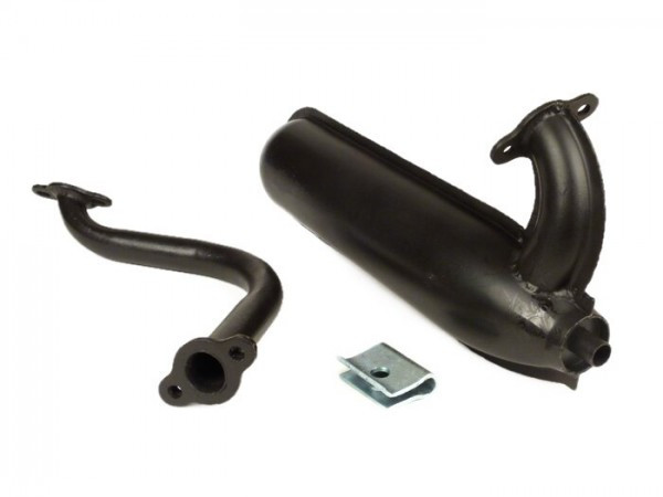 Exhaust Oem Quality, Sport (banana) Type Vespa Ss50/90