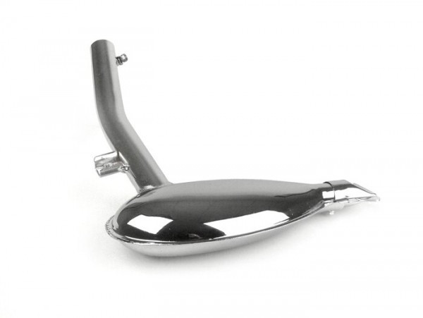 Exhaust Oem Quality Duckbill Design  Chrome