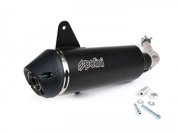 Exhaust Polini, Slip On  Aluminium (black)