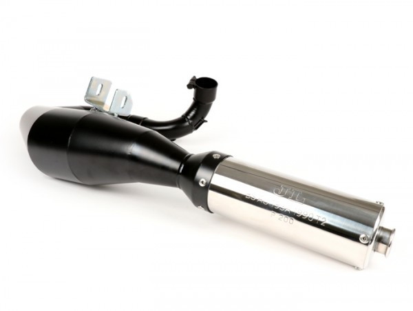 Uitlaat ssc Lh, Jl Style Vespa Px200  zwart (Vespa (Motovespa), Vespa (Piaggio))