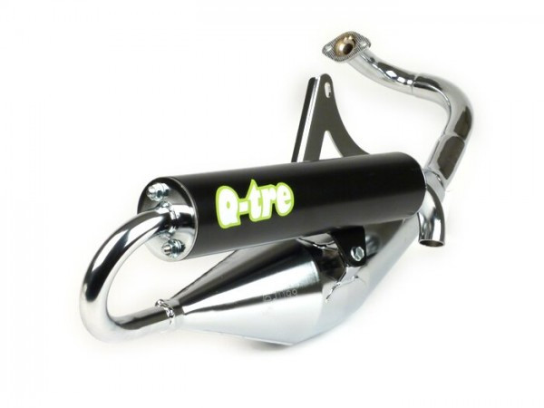 Exhaust Tecnigas Qtre Chrome Kymco 50cc (horizontal Cylinder)