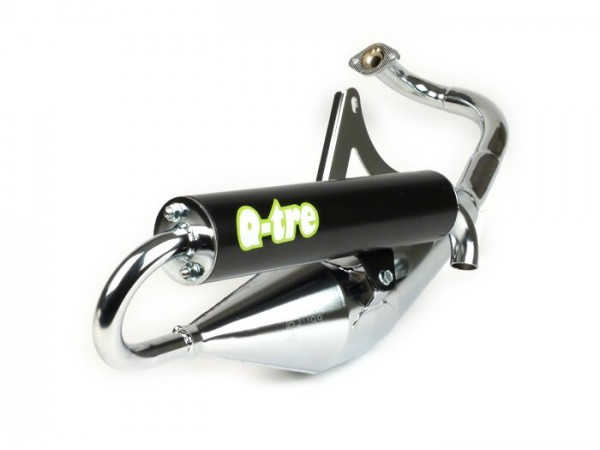 Exhaust Tecnigas Qtre Chrome Minarelli 50cc (vertical Cylinder)