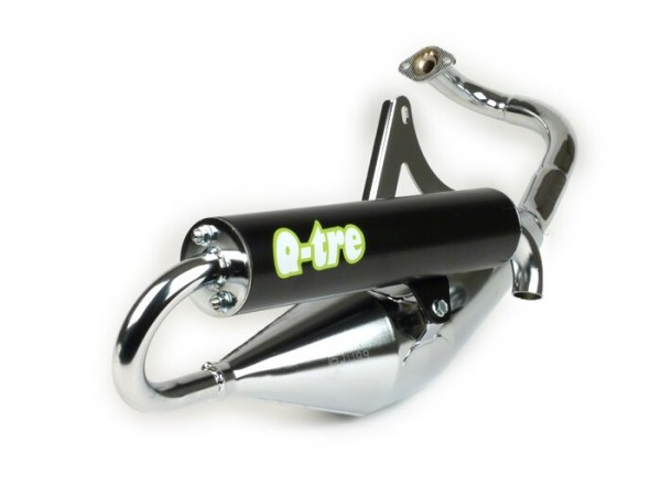 Exhaust Tecnigas Qtre Chrome Peugeot 50cc (horizontal Cylinder)