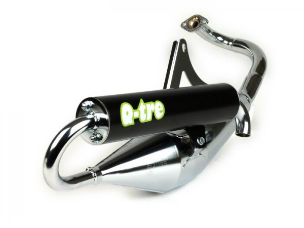 Exhaust Tecnigas Qtre Chrome Piaggio 50cc 2stroke