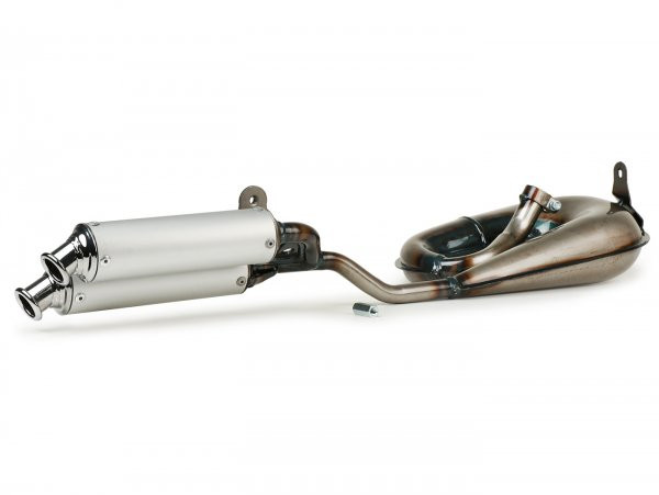 Exhaust Tecno Circuit Twin  Piaggio Ciao  Unpainted