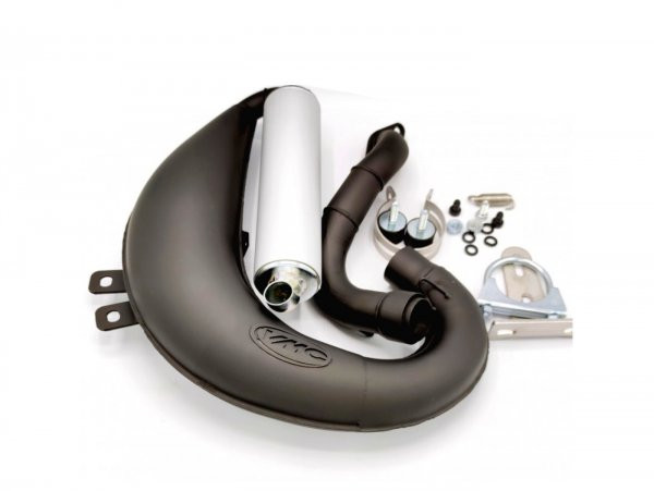 Exhaust Vmc Tork  Black Painted