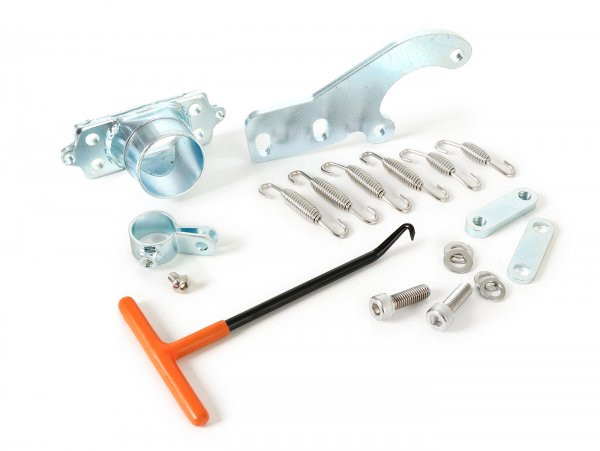 Exhaust Flange Kit Including Bracket, Springs And Spring Hook BGM Pro Clubman V2v3v4  Type Cast Iron