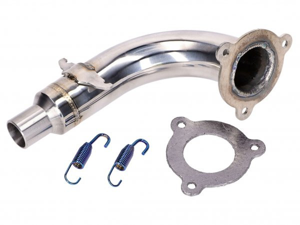 Exhaust Manifold 101 Octane Unrestricted  For Rieju Mrt Euro5  Stainless Steel