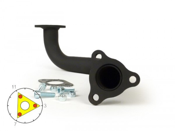 Exhaust Manifold Racing/unrestricted Generic 50cc 2stroke