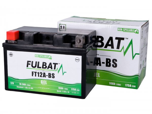 Battery (gel), Maintenancefree Fulbat Ft12abs, 12v, 11ah, 152x88x106mm