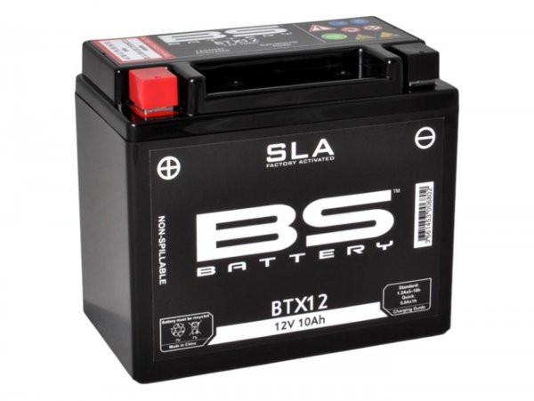 Battery (sla/gel), Maintenancefree Bs Battery Btx12hbs