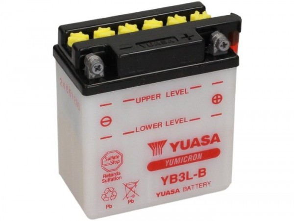 Battery Standard Yuasa Yb3lb  99x56x110mm (without Acid)