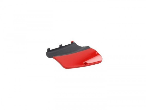 Accubak klappe Piaggio- Gilera Runner - rood Hopi (859)