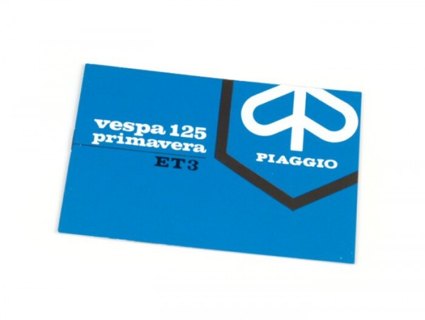 Owner's Manual Vespa