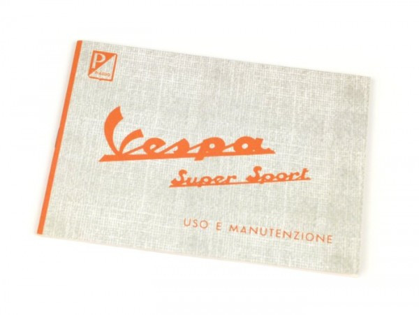 Owner's Manual Vespa Vespa 180 Super Sport (1965)