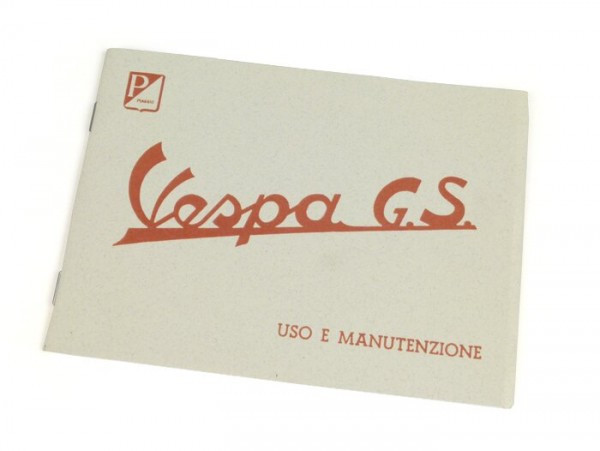Owner's Manual Vespa Vespa Gs 150 (1959-1961)