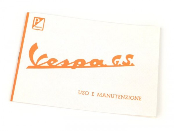 Owner's Manual Vespa Vespa Gs 160 (1963)
