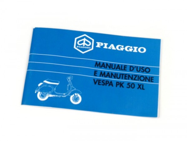 Owner's Manual Vespa Vespa Pk 50 Xl