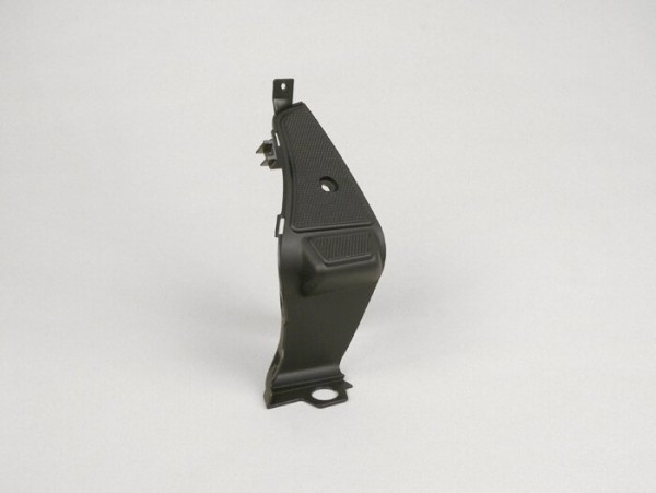 Inner Legshield Cover, Front Lower Rhs Part Gilera  Black