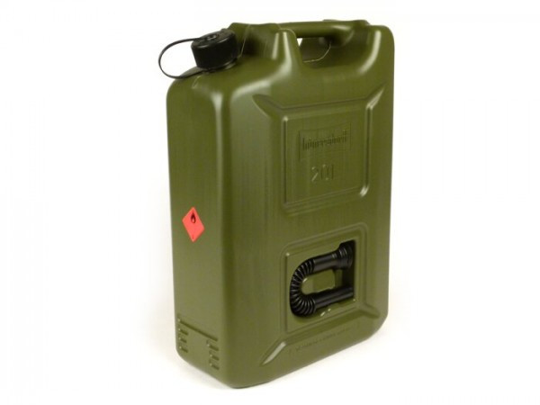 Fuel Jerry Can 20l HÜnersdorff Profi Olive Green