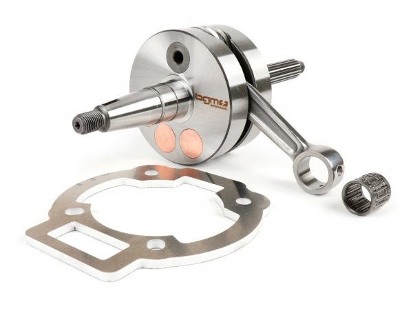 Crankshaft Long Stroke BGM Evolution 2 55mm Stroke, 110mm Conrod, Ø=90mm Webs