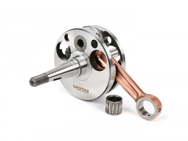 Crankshaft BGM Pro, Direct Intake, Stroke = 57mm, Conrod = 110mm  Gudgeon Pin Ø15mm (needle Roller Be