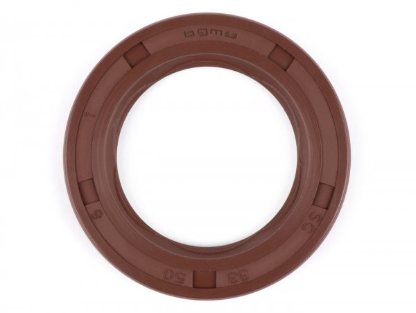 Oil Seal 33x50x6mm BGM Pro Fkm/viton® (e10/etahnol Resistant)