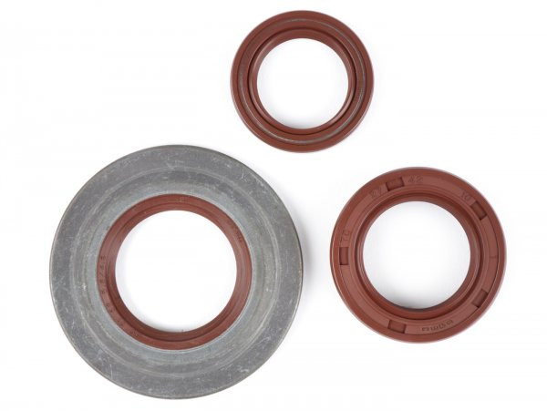 Oil Seal Set Engine BGM Pro, Fkm/viton® (e10/etahnol Resistant) Metal, Brown  Internal Rear Hub Oil Seal