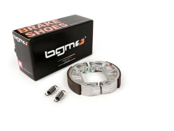 Pair Of Brake Shoes With Slot In The Anchor Pin BGM Pro Ø=100x20mm