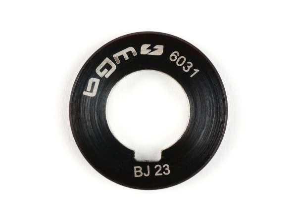 Shim On Crankshaft Below Clutch (34.5x17x3.3mm) BGM Pro Used For Pinasco Crankshafts Vespa Largeframe With Toothed Clutch Stub