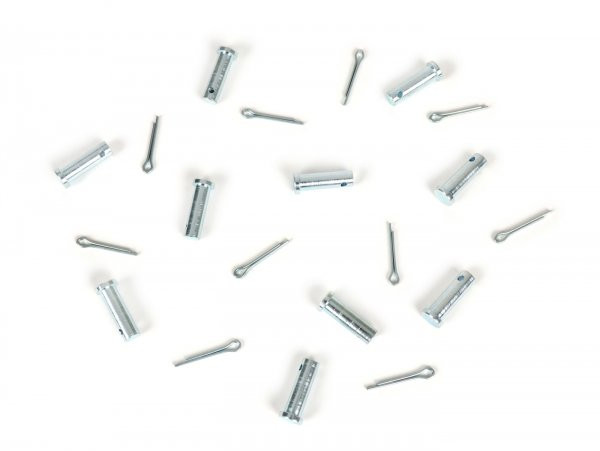 Clevis Pin Ø=5.4x11mm + Splint, Brake Pedal BGM Original  10 Pcs