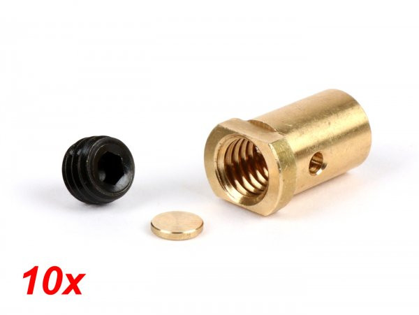Trunnion Set, Long BGM Pro Oversize Ø=10.1x16.25mm  10 Pcs