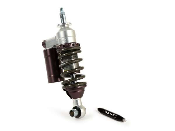 Front Shock Absorber BGM Pro Sc/f16 Competition, 200mm  Grey