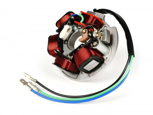 Ignition BGM Original Stator (point Set Ignition, 3 Cables, 12v)