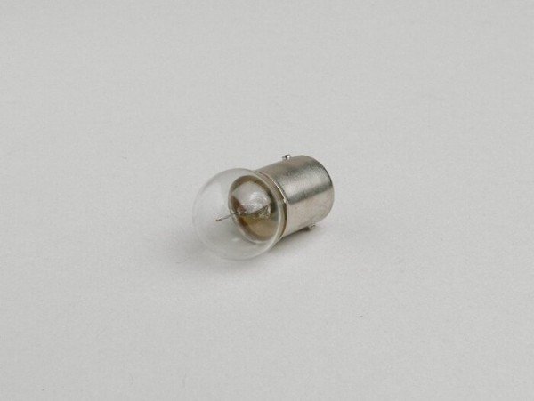 Light Bulb Ba15s (pins Straight)  6v 5w  White
