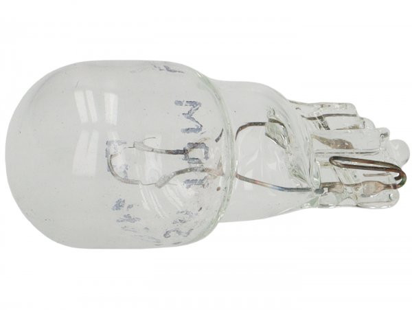 Light Bulb W2,1x9,5d, (glass Base) 12v 10w  White
