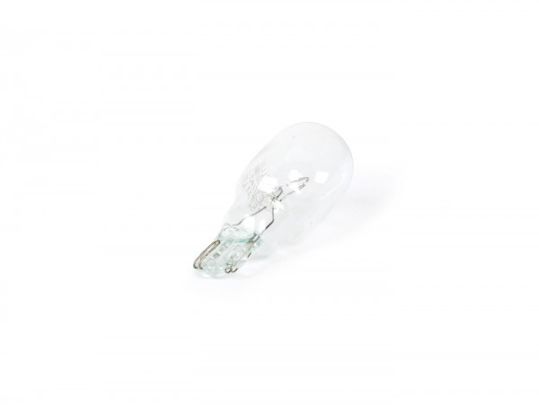 Light Bulb W2,1x9,5d, (glass Base) 12v 18w  White  Rear Light Vespa Gts 125300