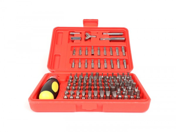 Screwdriver Bit Set 1/4" Oem Quality 100 Pcs